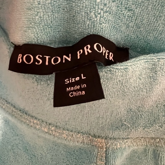 Lurex Chain Cropped Loop Terry Cloth - 3 Piece Set - Picture 7 of 9